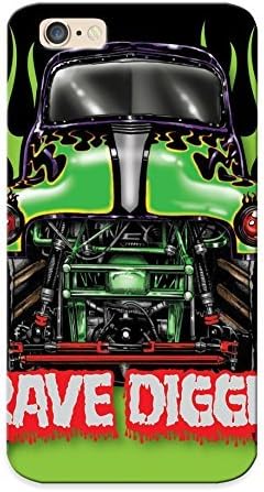 New 0673b03703 Grave Digger Monster Truckrace Racing Monstertruck Js Tpu Cover Case For Iphone 6 - Best Gift Choice For Christmas