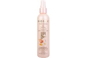 BioSilk for Dogs Silk Therapy Irresistible Deodorizing and Conditioning Spray, Scented, Jasmine and Honey Scent, Paraben Free, Made in The USA, 8 Fl Ounces