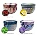 SUPREME LIGHTS ·2017· Scented Candles Gift Sets, 6oz Lemon, Honey, Vanilla, Roses Fragrance Candles, Aromatherapy Stress Relief with Natural Wax Portable Travel Tin Jar Candles, Set of 4thumb 1