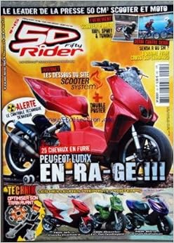 SD FIFTY RIDER [No 45] du 01/05/2010 - SCOOTER POWER - DERBI CONTRE DERBI / SENDA R OU SM - INTERNET / LES DESSOUS DU SITE SCOOTER SYSTEM - 25 CHEVEAUX EN FURIE / ENRAGE - LES MEILLEURES PREPAS DU PRINTEMPS - OPTIMISER SON TRAIN AVANT