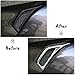 JeCar Fender Vent Cover Trim for 2018-2023 Jeep Wrangler JL JLU Sport Sahara Rubicon Willys & Unlimited & Gladiator JT Chrome Accessories