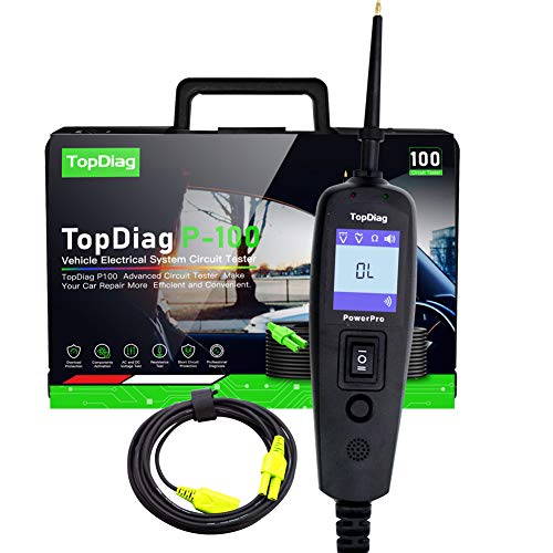 Car Circuit Tester Probe Kit Safego Automatic Electrical Diagnostic Circuit Breaker Finder 12V/24V Wire Tester/Load Tester/Volt Tester/Short Finder