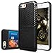 iPhone 8, 7 Case, Premium PU Leather Case with Credit Card Slot Holder, VIFLYKOO Pretty Texture Ultra Slim Lightweight Soft Back Cover Case (Black)