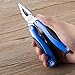 MultiTool Knife, AQV 15 in 1 Portable Outdoor Multi Tool Pocket Knife With Folding Saw, Wire Cutter, Pliers, Sheath. Stainless Steel Multipurpose For Fishing, Hunting, Camping, Survival, Hiking, Car S