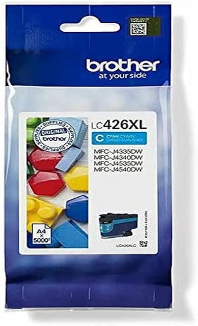 Brother LC-426XLC Cyan Ink Cartridge High Yield Single Pack
