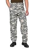 TACVASEN Men's Outdoor Active Military Cargo Camouflage Tactical Combat Pants Trousers L ACU