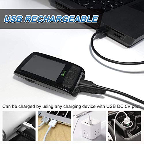 MEILAN Cycling Computer M4 ANT+ BLE4.0 Wireless Bike Computer with Cadence/Speed Sensor Waterproof - Thumbnail 4