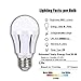 Motion Sensor Light Bulb,9W Dusk to Dawn Light Bulbs E26 Base Indoor Sensor Night Lights Soft White 2700K Outdoor Radar Motion Sensor Light Bulb Auto On/Off by LUXON
