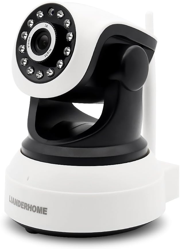 Security Wireless WiFi Camera Surveillance - Night Vision Home Security Camera with 2 Way Audio and Pan/Tilt Motion Detection Alerts Easy Remote Access for Pet Baby Monitor