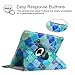 Fintie Rotating Case for iPad 6th / 5th Generation (2018 2017 Model, 9.7 inch), iPad Air 2 / iPad Air 1 - 360 Degree Rotating Protective Stand Cover Auto Sleep Wake, Cool Jade