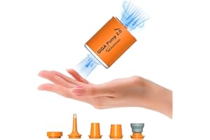 Aerogogo Pump Portable Air Pump with Camping Lantern 4kPa Air Pump for Inflatables Rechargeable Air Mattress Pump with Magnetic Design for Sleeping Pads, Pool Floats, Swimming Rings