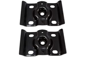 TIEWARDS Pair Rear Suspension Axle Leaf Spring U-Bolt Counter Top Plate Bracket Fit for 1999-2010 Ford F-250 F350 Super Duty Excursion