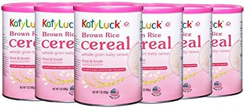 Katyluck Brown Rice Baby Cereal 7 Ounce (6 Pack)