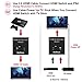 DotStone HDMI Switch Bi-Direction 4K HDMI Splitter 2 x 1/1 x 2 No External Power Required 2 Ports HDMI Switcher Supports Ultra HD 4K 3D 1080P for PS4 Xbox Fire Stick Roku