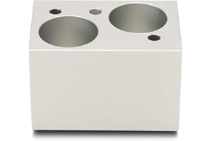 ONiLAB 50mLx 2 Centrifuge Tubes Capacity Scientific Aluminum Dry Bath Heating Block for Digital Dry Bath Incubator……