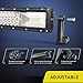 LED Light Bar Nilight 52Inch 783W Curved Triple Row Flood Spot Combo Beam Led Bar 78000LM Driving Lights Boat Lights Led Off Road Lights for Trucks,2 Years Warrantythumb 4