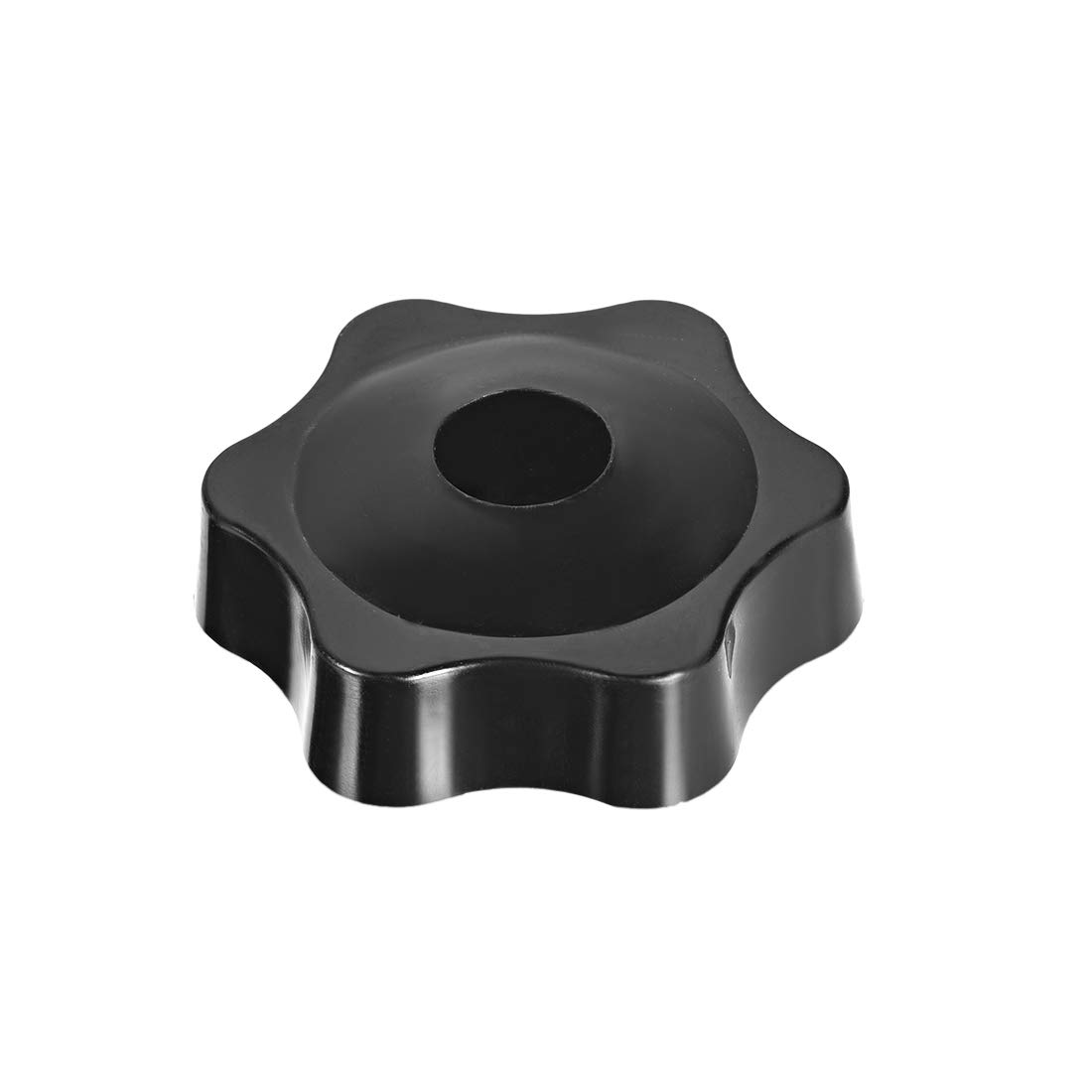 uxcell Clamping Handle Screw Knobs Handle M8 Threaded Through Hole Star Shape