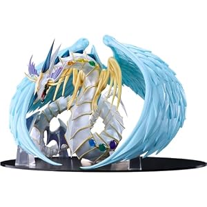 DMM Factory 遊☆戯☆王デュエルモンスターズGX 究極宝玉神 レインボー・ドラゴン プラスチック製 塗装済み完成品フィギュア ノンスケール 専用台座付属 全高約280mm 全長約490mm
