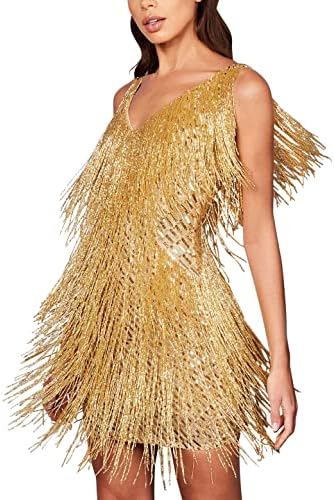 Amazon.com: Tinsel Fringe Dress