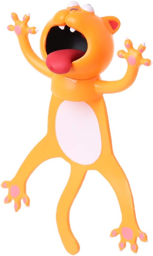 Cute Book Marks, Funny 3D Animal Bookmark Reading Gift Stationery Gift for Kids Student
