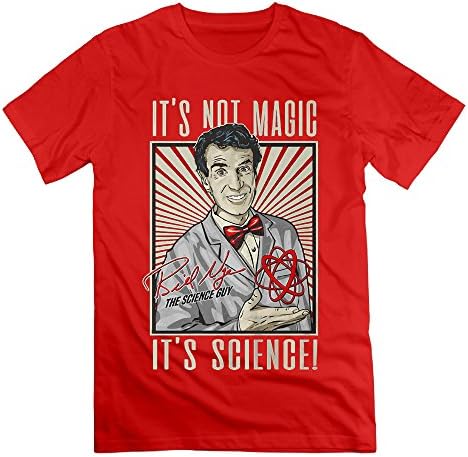Men's Bill Nye The Science Guy 100% Cotton Tee
