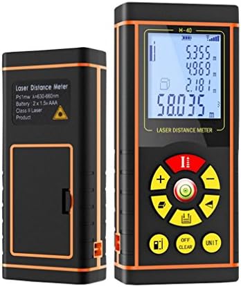 EASTVALLEY Laser Distance Meter (H-40m 131ft) Handheld Measuring Instrument Multifunctional Range Finder