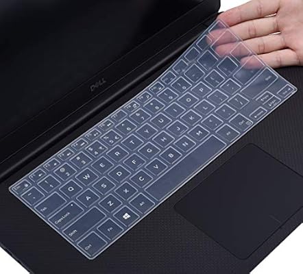 Amazon Com For Dell Xps 15 Keyboard Cover Protector Skin For Dell Xps 15 9570 15 9550 15 9560 15 6 Laptop Dell Precision 15 5510 M5510 Us Layout Not Fit Dell Xps 15 9575 Clear Computers Accessories