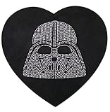 Valentines Day Gift Star Wars Darth Vader Heart Shape Felt Box with Chocolate Candy