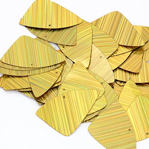 Gold City Lights Reflective Metallic Fishscale Fin 1.5