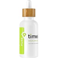 Timeless Skin Care Squalane Oil 100% Pure - 2 oz - Lightweight, Plant-Based Dry Oil - Improves Skin Elasticity & Radiance - R
