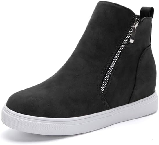 high top wedge trainers