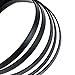 Kmise A2161 5' Guitar ABS Bindings Black 1650mm x 6mm x 1.5mm