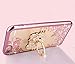 iPhone 7 Plus Slim Case,iPhone 7 Plus Case,[Secret Garden Series] Bling Glitter Ultra thin Slim TPU Rubber Ring Holder Phone Case Cover For iPhone 7 Plus