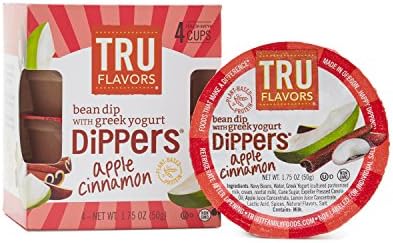 Truitt Family Foods Tru Flavors Apple Cinnamon Dippers, 1.75 Ounce, 4 Count (Pack of 6)