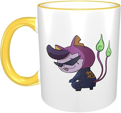 Amazon Monikal マグカップ 妖怪ウォッチ 萌グッズ 電子レンジ対応 温める 手作り 330ml プレゼント Monikal ホーム キッチン