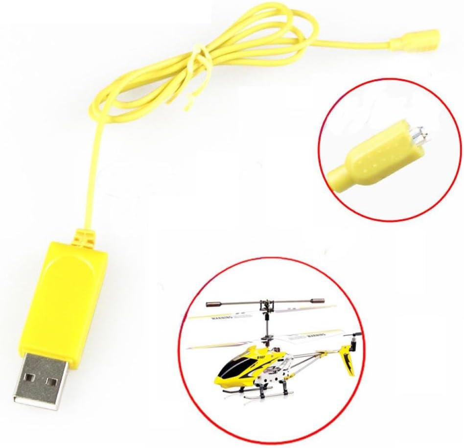 RC Helicopter Syma S107 S105 USB Mini Charger Charging Cable