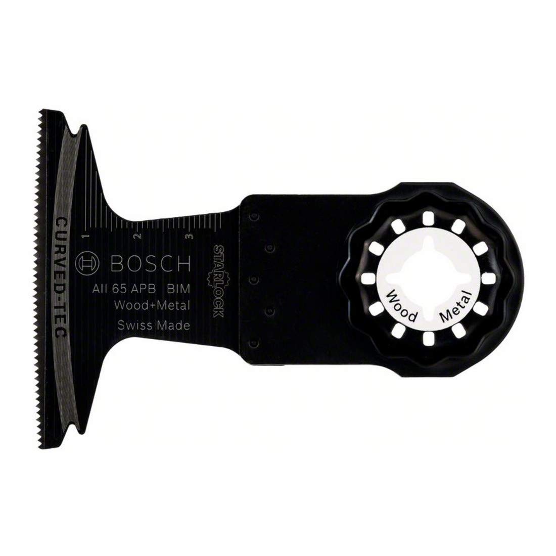 Bosch Professional 1x AII 65 APB Plunge Cut Saw Blades (for Wood with nails, Metal sandwich, Immersion depth 40 mm, Accessory Multitool)
