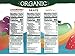 Organic Stretch Island Tropical Strawberry Grape Fruit Strips Variety Pack, 48 Total Count, 16 pouches of each of the 3 flavors,0g Added Sugar