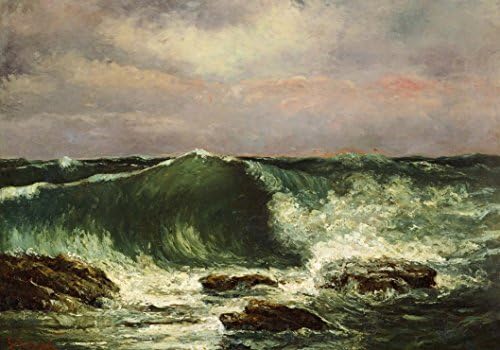 Grafika Jigsaw Puzzle 1000 pieces - Gustave Courbet: Waves, 1870