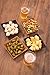 EVO Sustainable Goods Five Piece Serving and Snack Set, Dark Brown