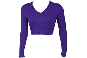 Cheer Fantastic V-Neck Midriff Size Dark Green