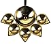 PANCH AARTI ~ Hindu Puja Camphor Burner w/ Camphor Tablets ~ 5 Face Brass Diya Lamp