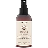 Aveda Chakra 1 Balancing Pure-Fume Mist: Grounded | Body & Room Spray | Balances Root Chakra | With Certified Organic Olibanum, Vetiver, Patchouli, 3.4 Fl Oz