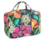 Vera Bradly Grand Cosmetic in Jazzy Blooms