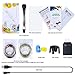 3D Printing Drawing Printer Pen -2019 Upgraded Non-Clogging Temperature Control 3D Pen with High-Precision 12 Colors 120 Feet PLA Filament Refills and Stencil Safe and Easy to Use for Kids Adults