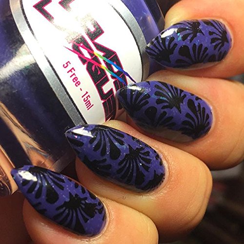 Gogoonly Nail Art Stamp Plate Collection St. Lover - Huge Size Stamping Image Plates Manicure Nail Designs DIY-BH000482