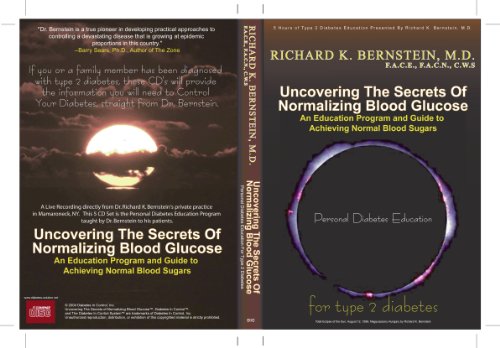 Dr. Bernstein's Secrets to Normal Blood Sugars (For Type 1 Diabetes, Volume 1) [ILLUSTRATED] (Audio CD)