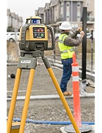Topcon RL H5 Series   Láser giratorio horizontal autonivelable con libro de campo EDEN Bonus IP66, resistente al polvo, al agua (1,312.3 ft 2,624.7 ft)
