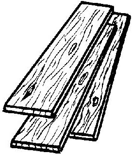 american wood moulding p026 1 -Inch x 2 -Inch x 6 -Feet Poplar Board, Defect Free S4S Premium Hardwood