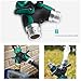 IDESION Garden Hose Splitter 2 Way Y Hose Connector Adapter with 3 Rubber Hose Washers for Garden Laundry Basement (Green)
